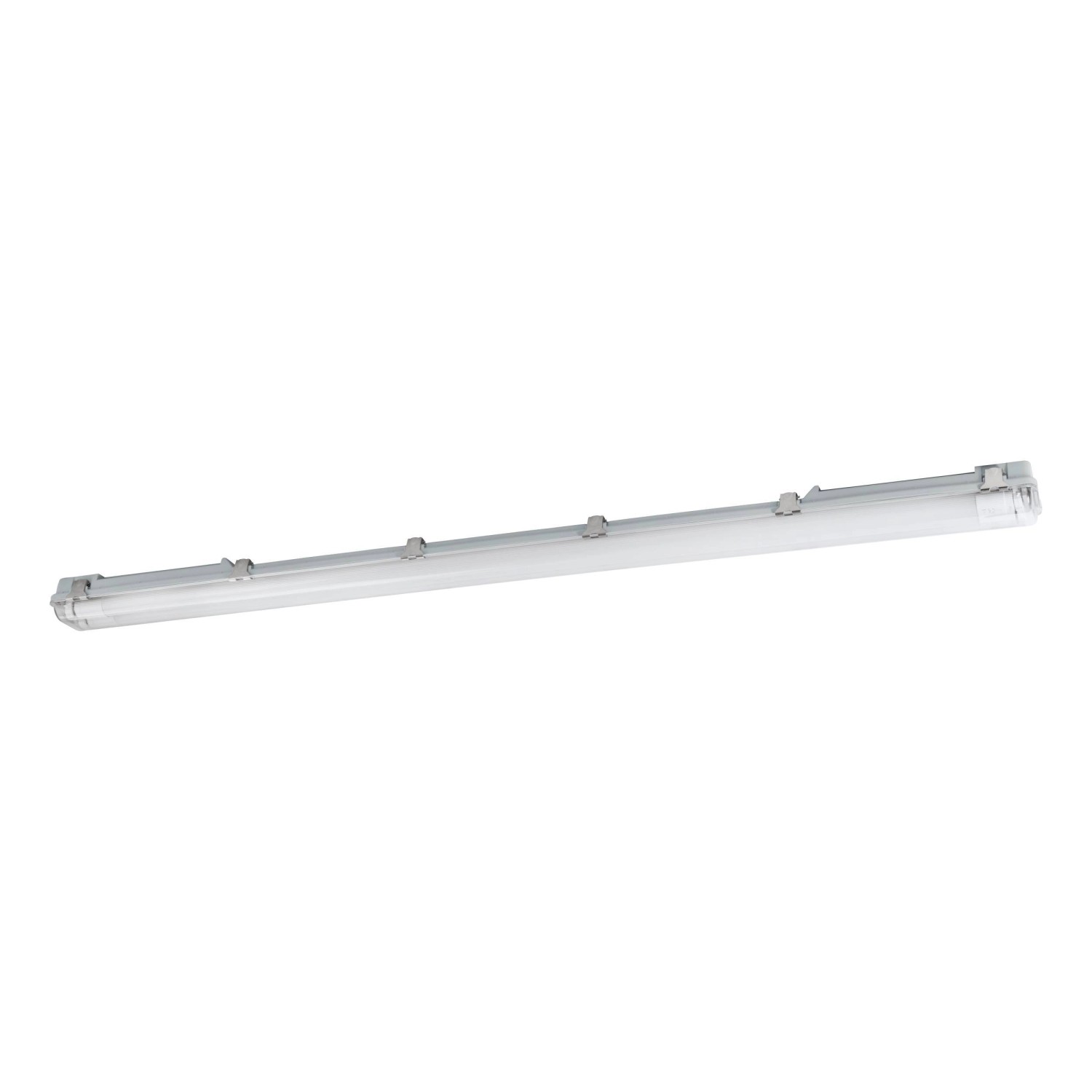 Eglo LED-Wannenleuchte Expert Basic Plus 2-flammig 126 cm Grau