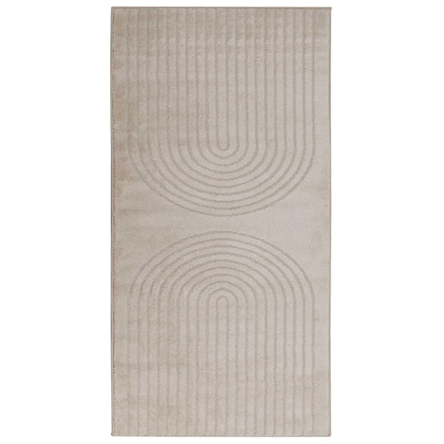 vidaXL Bereichsteppiche Rechtwinklig GALATI Beige 150 x 80 cm 42022804