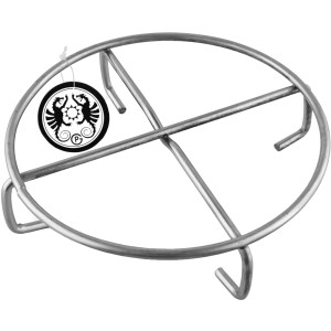 Petromax Untersetzer für Feuertopf FTUS, Stahl, Ø 20 cm. Grillutensil für sicheren Stand.