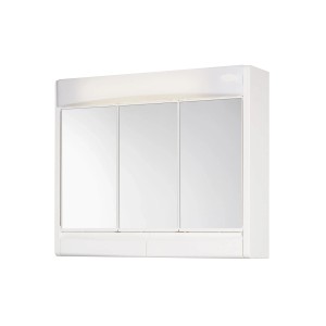Jokey Spiegelschrank Saphir 60 cm x 51 cm Weiß Hochglanz