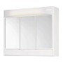 Jokey Spiegelschrank Saphir 60 cm x 51 cm Weiß Hochglanz