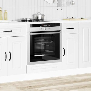 vidaXL Herdumbauschrank Kalmar Weiß Holzwerkstoff 853517