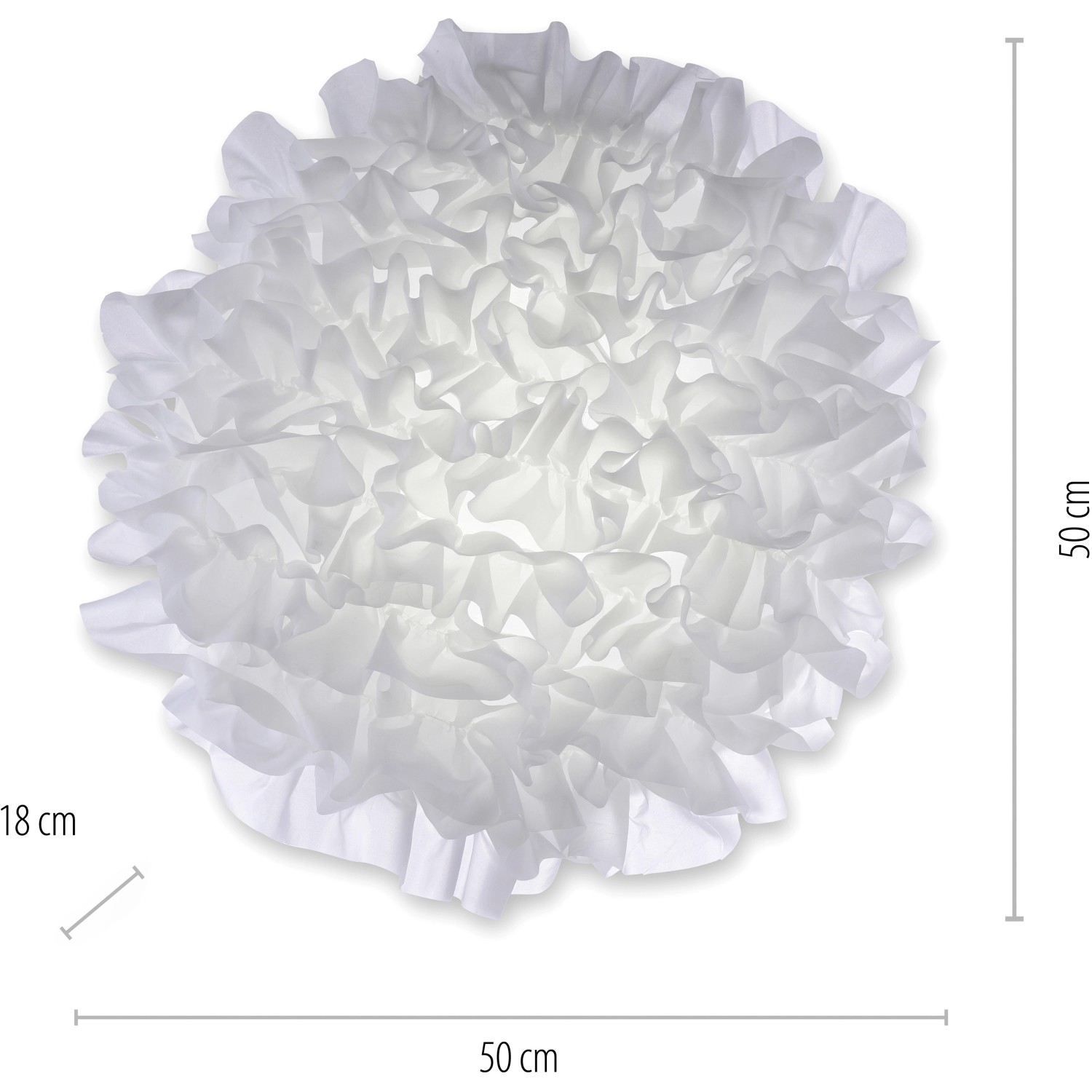 Just Light LED Deckenleuchte 40cm Mit Fernbedienung - Dimmbar & Farbtemperatur änderbar