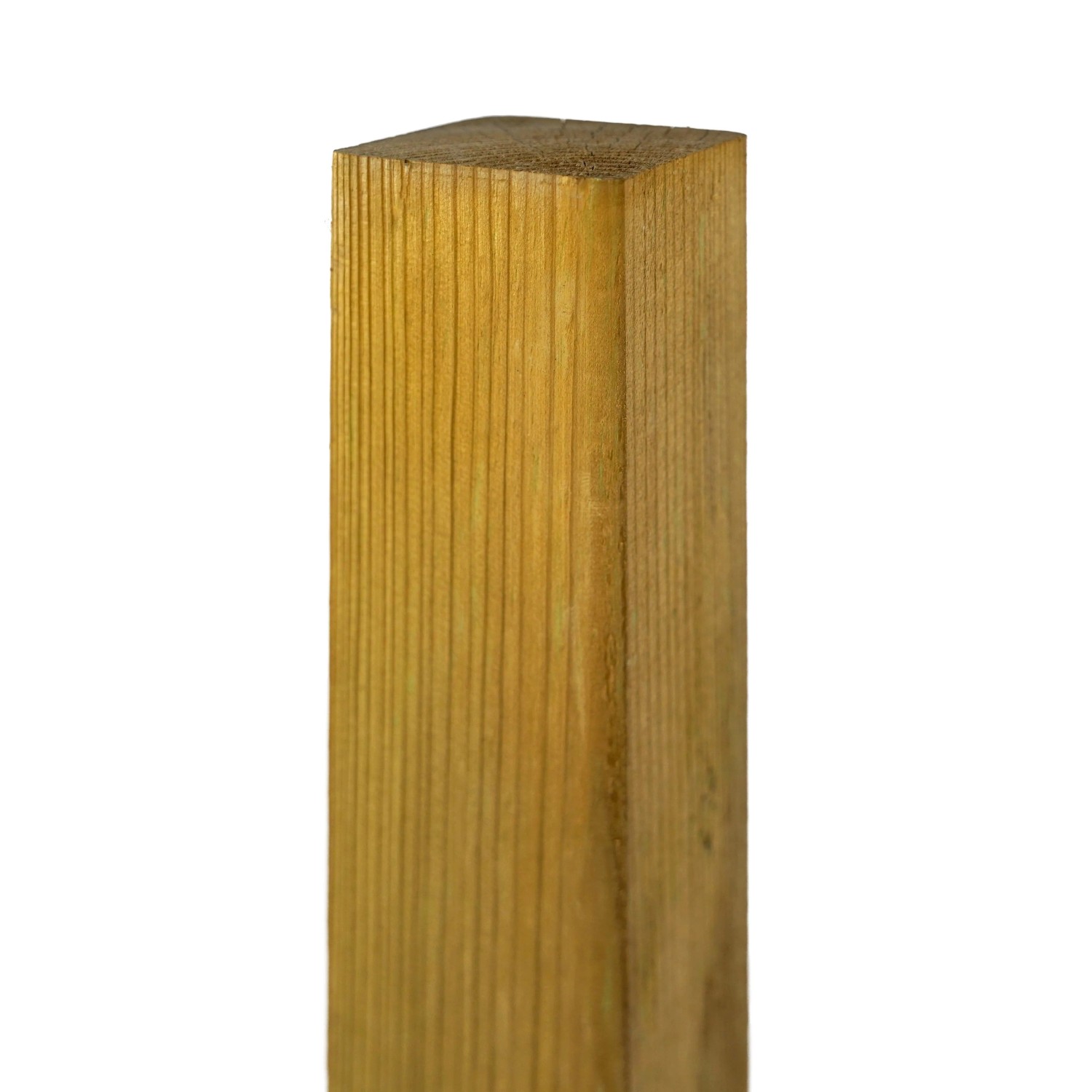 GartenLand Pfosten Gerade Gekappt 9x9 cm 100 cm Holz Kiefer PEFC KDI Grün 8,8x8,8x100 cm