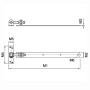 SOTECH Gartentorscharnier Verstellbar M16 495 Bis 550 mm Stahl Verzinkt_6