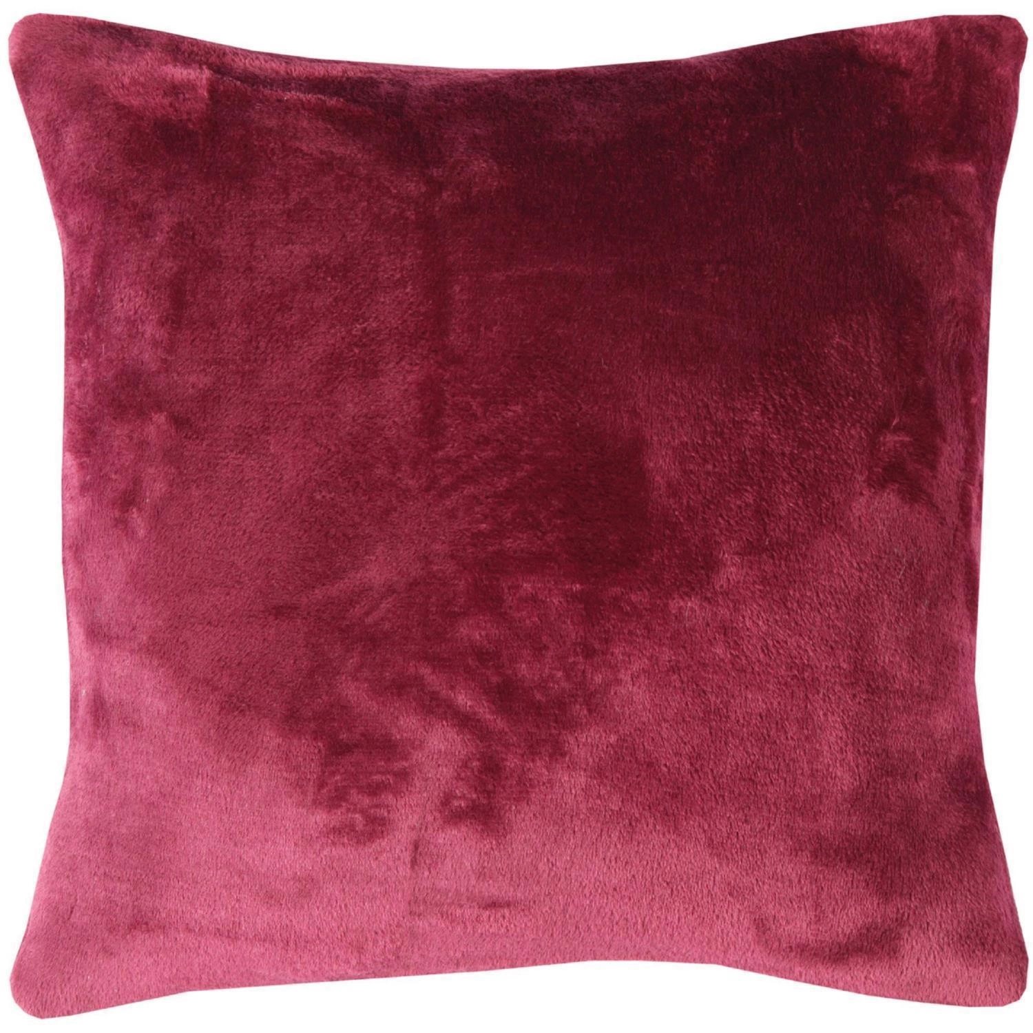 Bestlivings Kissenhülle Kuschel Celina 50 x 50 cm Aubergine günstig online kaufen