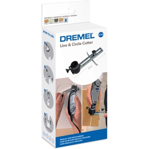 Dremel Kreis- und Parallelschneider 678 im Karton, Zubehör für Miniaturwerkzeuge.