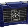 LUX Bohrer- und Meißel-Set SDS-Plus, 20-teilig im blauen Koffer.
