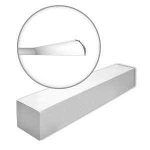 NOEL & MARQUET NMC IL18-Box: 4 graue Eckleisten (8 m) für indirekte Beleuchtung.