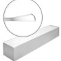 NOEL & MARQUET NMC IL18-Box: 4 graue Eckleisten (8 m) für indirekte Beleuchtung.