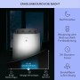 Weisse Klarstein Grandbreeze Eco 12K Klimaanlage mit Nachtmodus und Fernbedienung.