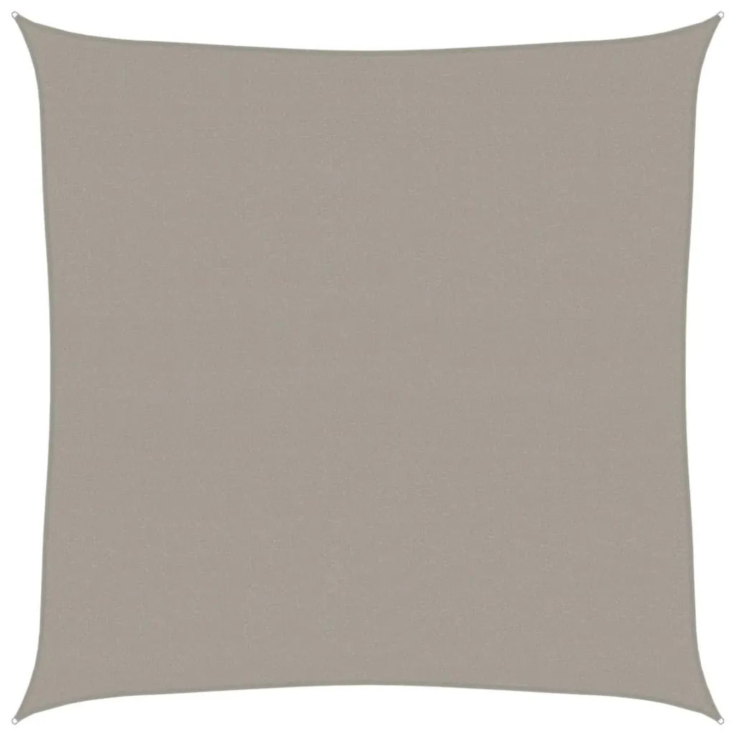 vidaXL Sonnensegel 160 g/m² Quadratisch Hellgrau 4,5x4,5 m HDPE 4001969