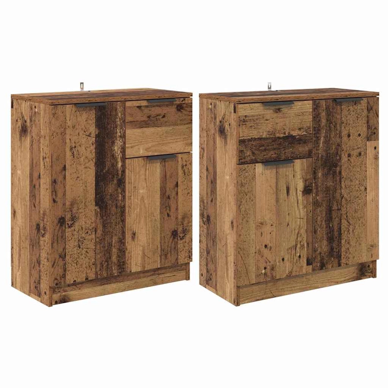 vidaXL Sideboards 2 Stk Altholz 60 x 30 x 70 cm Holzwerkstoff 3415566 günstig online kaufen