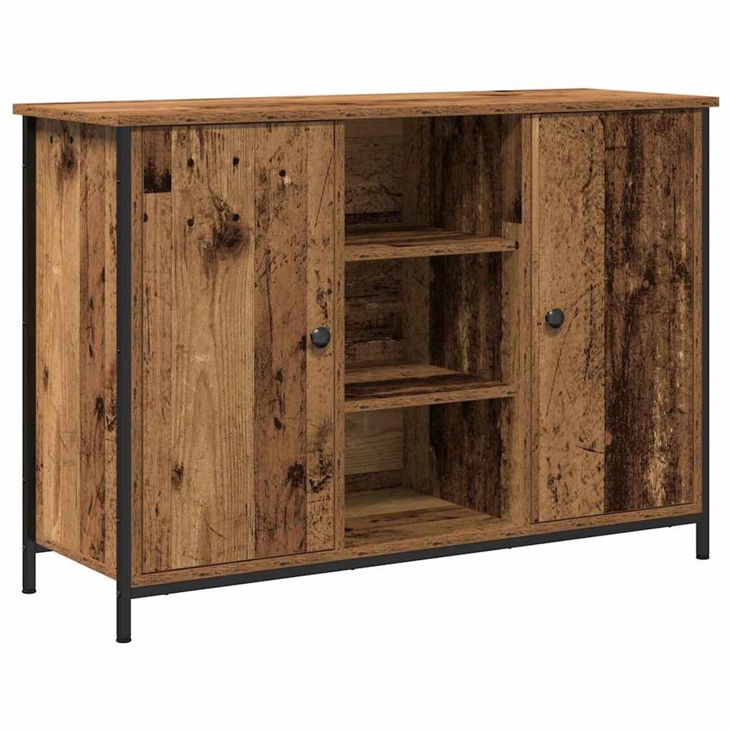 vidaXL Sideboard Altholz 100 x 35 x 70 cm Holzwerkstoff 869094 günstig online kaufen