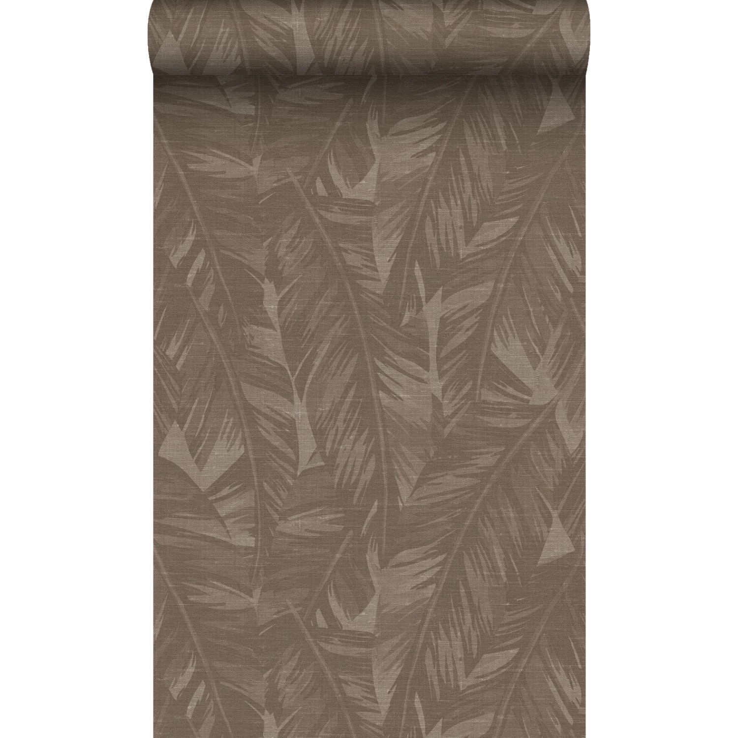 Origin Luxury Wallcoverings Tapete Bananenblätter Braun 50 X 900 Cm 348056 günstig online kaufen