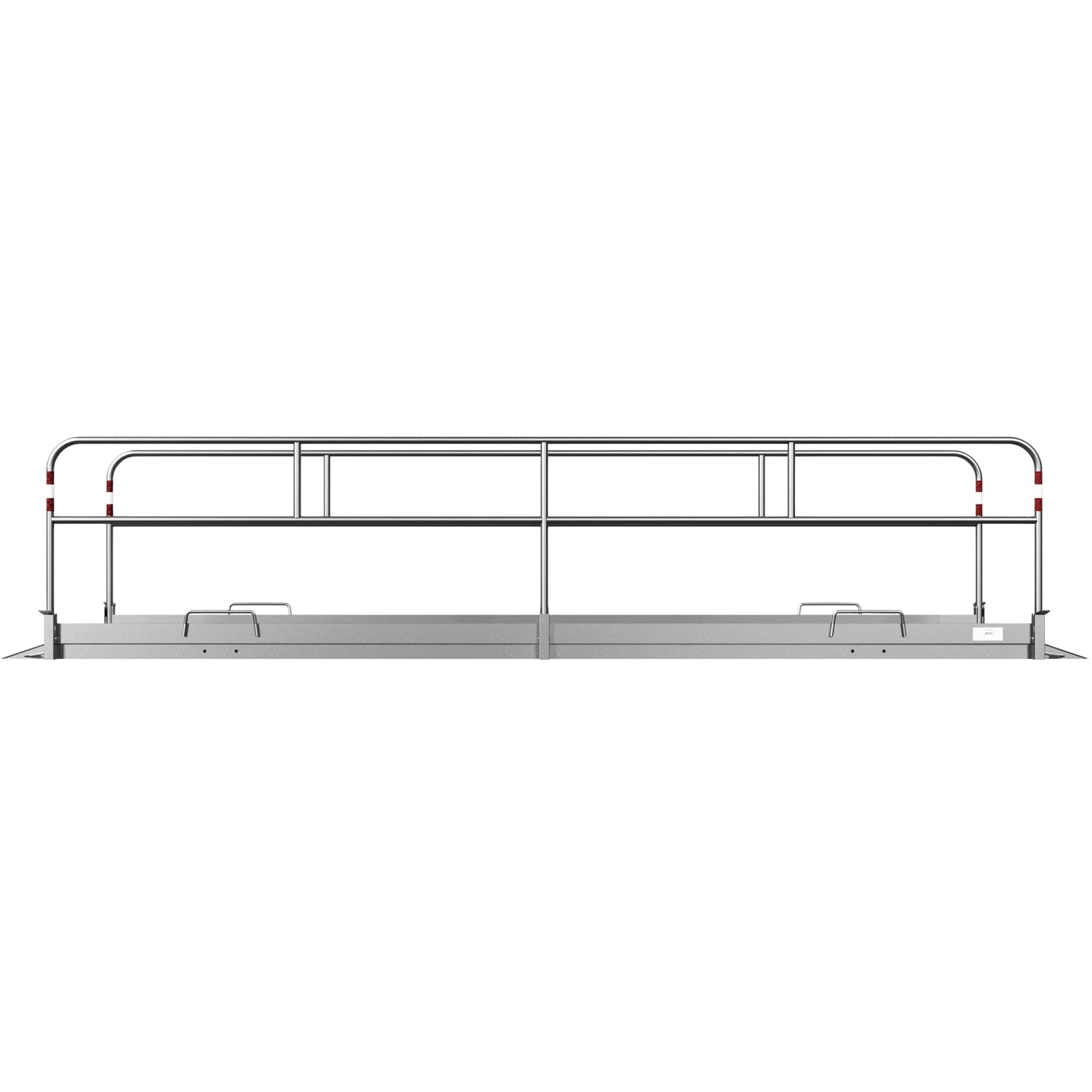 Schake Grabenbrücke Aluminium 1 m x 5,50 m Silber