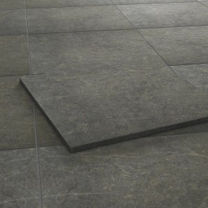 Terrassenplatten Feinsteinzeug Botticino Taupe, 60x60 cm, matte, glasierte Oberfläche. Ideal für Terrasse & Garten.