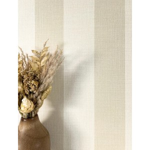 Newroom Vliestapete Junia Beige Streifen Streifen