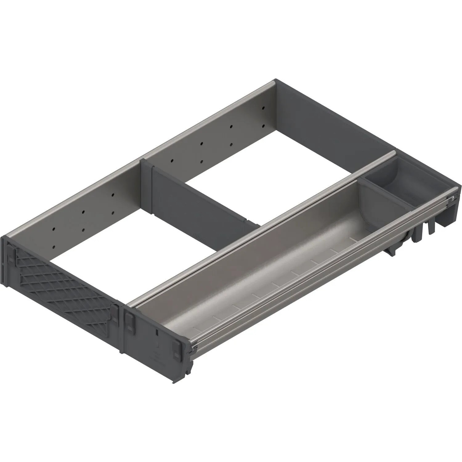 Blum Besteckeinsatz Orga-Line Facheinteilung-Set Zsi.xxxKI3N Nennlänge 450 mm Grau