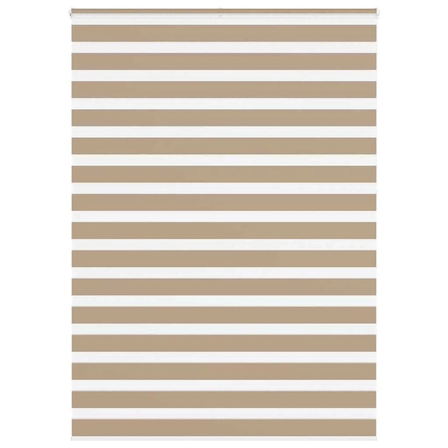 vidaXL Doppelrollo Sandbraun 155x230 cm Stoffbreite 150,9 cm Polyester 4014 günstig online kaufen