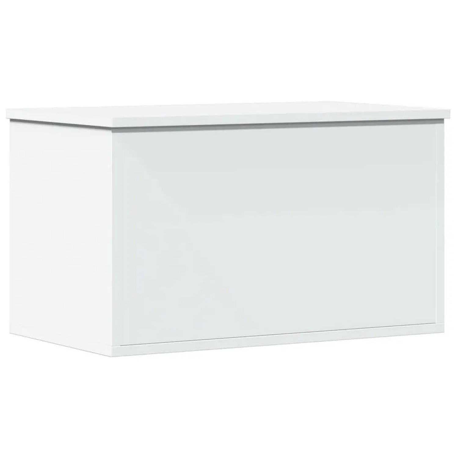 vidaXL Truhe Weiß 60x35x35 cm Holzwerkstoff 840674