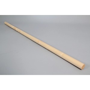 Handlauf Fichte Massivholz Ø 40 mm - Länge 1.500 mm für Innen & Außen