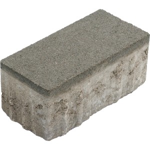 EHL Drän Pflasterstein, anthrazit, 20x10x8 cm. Sickerfähig, verschiebesicher für Terrasse & Gartenwege.