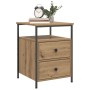 vidaXL Nachttisch Artisan-Eiche 44x45x60 cm Holzwerkstoff 857256_2