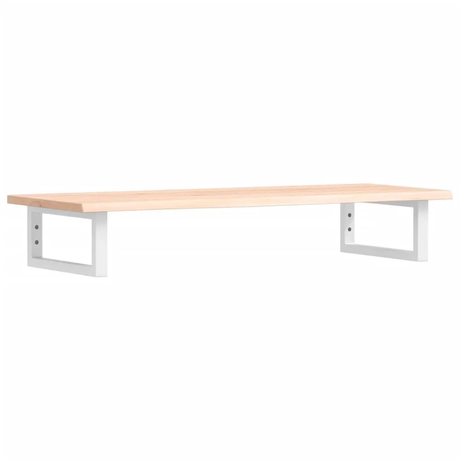 vidaXL Waschtischplatte mit Halterung Stahl und Massivholz Eiche 3302548 günstig online kaufen