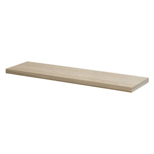 Dolle Holzregal Lite Nature, 60x25x2 cm, Eiche furniert. Modernes Wandregal für Wohnraum.