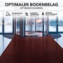 Roter KARAT Eventteppich Atlas, zugeschnitten, pflegeleicht, 200x1500cm. Ideal für Events und Messen.