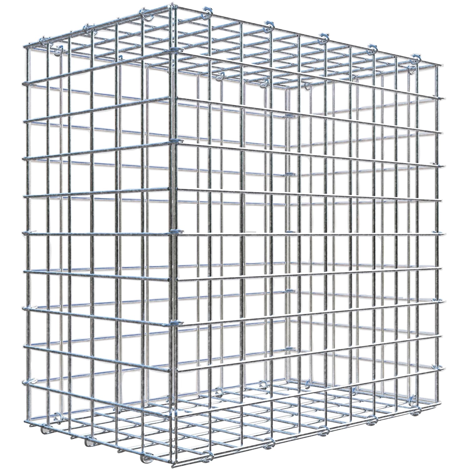 Thumbnail - Gabiona C-Ring-Gabione 50 x 50 x 30 cm Maschenw 5 x 5 cm