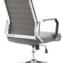 DELUKE Bürostuhl Ergonomisch SONOD Schreibtischstuhl Mit Rollen Höhenverstellbarer Drehstuhl Computerstuhl 135 Kg Grau_3
