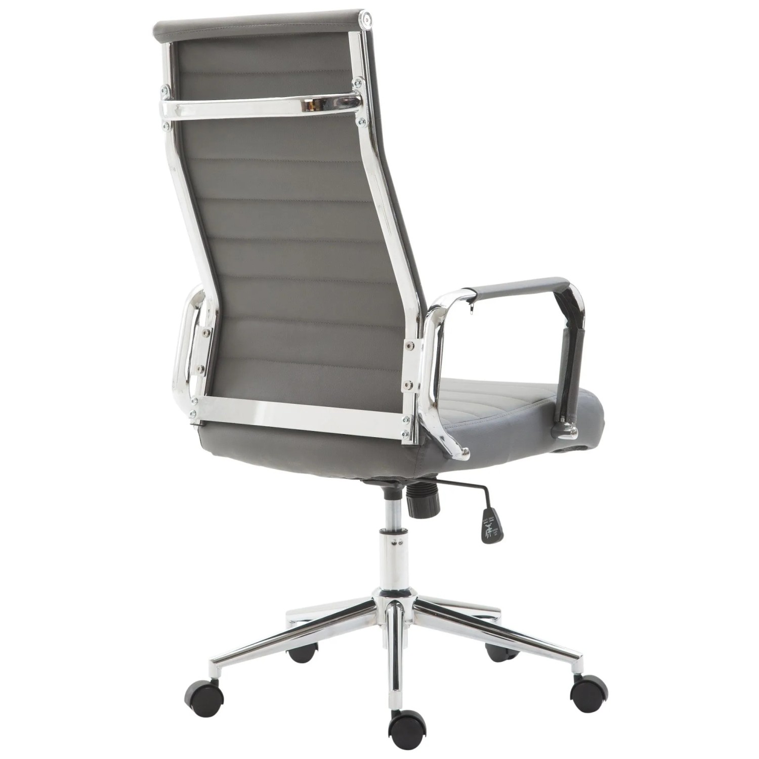 DELUKE Bürostuhl Ergonomisch SONOD Schreibtischstuhl Mit Rollen Höhenverstellbarer Drehstuhl Computerstuhl 135 Kg Grau_3