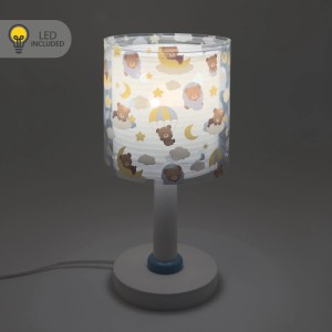 Dalber Nachttischlampe LED Nachtlicht für Kinder Baby Teddy Bären Blau
