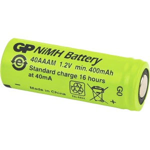 Grüne Gp Battery Akku für Solarlampen, 2/3 AAA. Wiederaufladbare Batterie.
