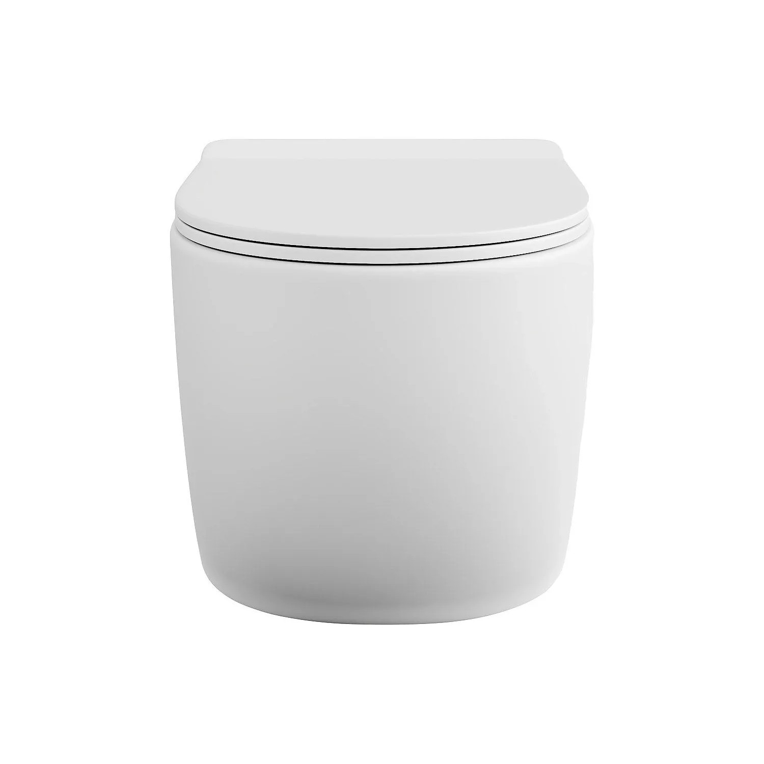 Vente-unique Hänge Wc Javoine Weiß 36 cm