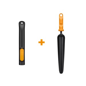 Fiskars Unkrautstecher OneClick Handgriff XS Schwarz-Orange