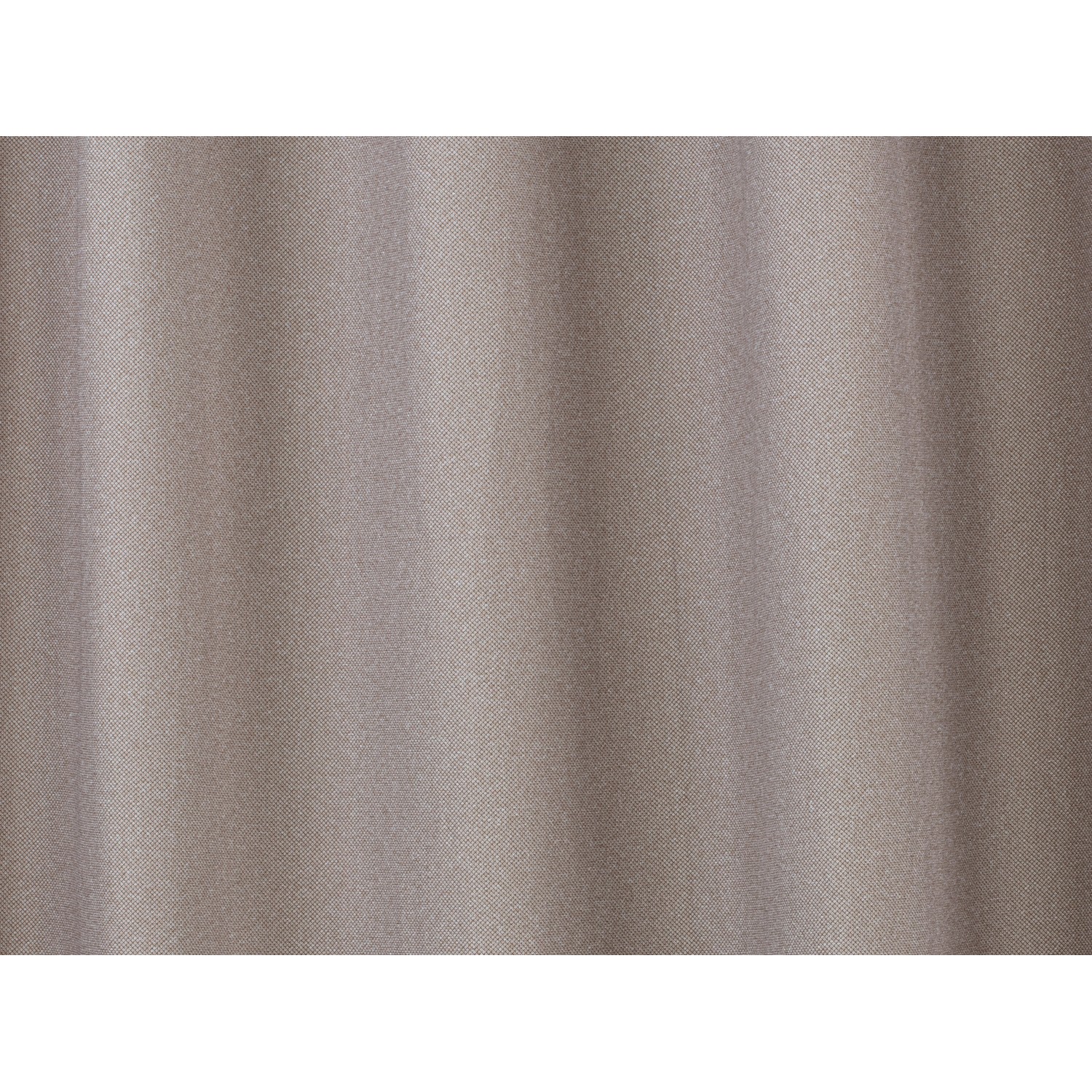 OBI Vorhang Sand, 2er-Set, 135x250 cm. Lichtundurchlässiger Fenstervorhang mit Tunnelzug.