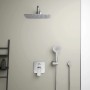 Ideal Standard Idealrain Brause-Set mit Kopf- und Handbrause, Chrom.