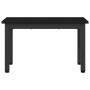 Rechteckiger vidaXL Couchtisch in Schwarz Eichen-Optik, 60x30x36 cm aus Holzwerkstoff.