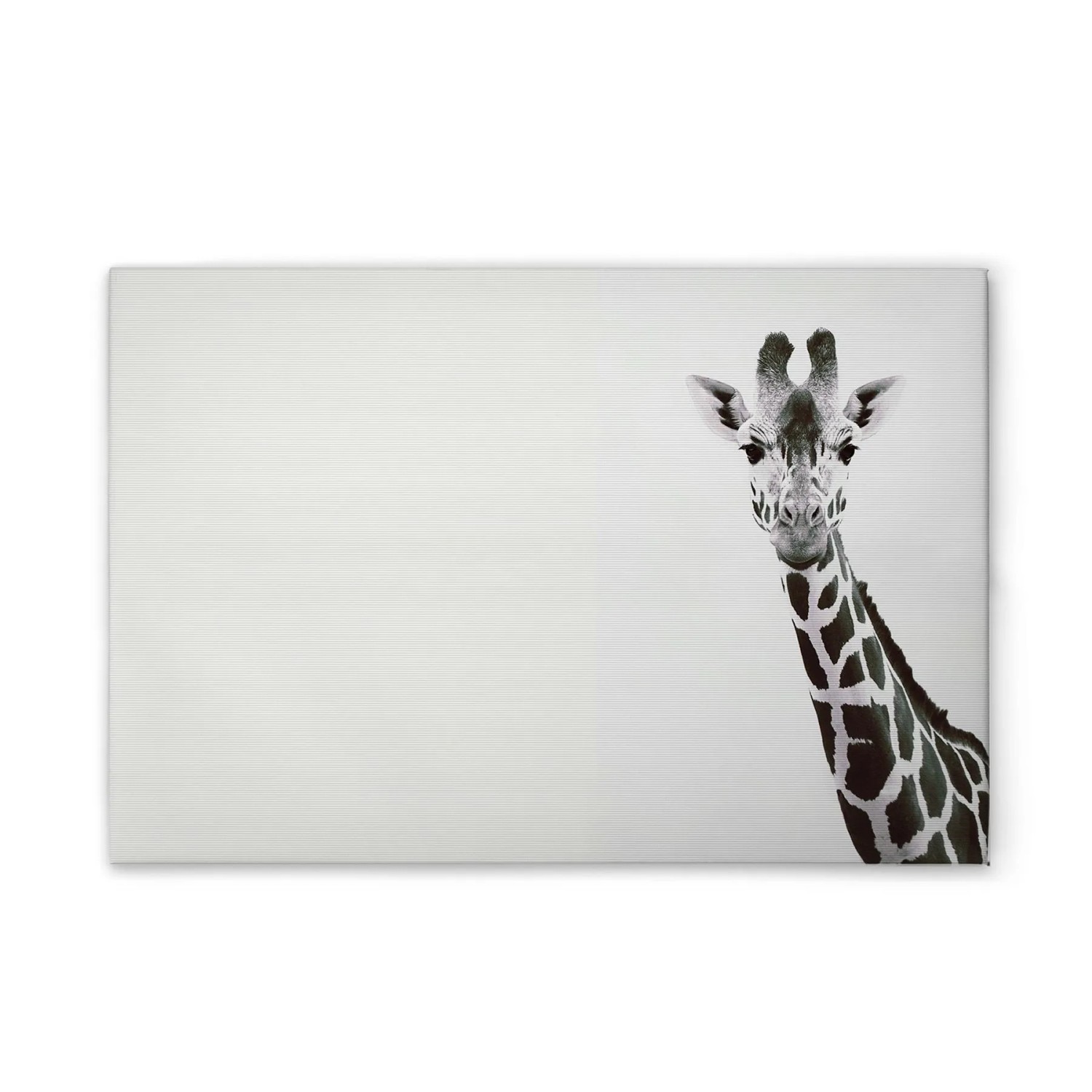 Tadessi Leinwandbild - M1-No.51134 - Tiere Giraffe - 90 x 60 cm - Hochformat