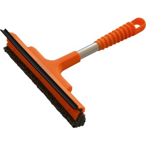 OBI Scheibenreiniger mit Schwamm und Abzieher für streifenfreie Autopflege.