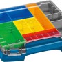 Bosch Professional i-Boxx 72 Werkzeugkoffer mit farbigen Einsätzen für Kleinteile.