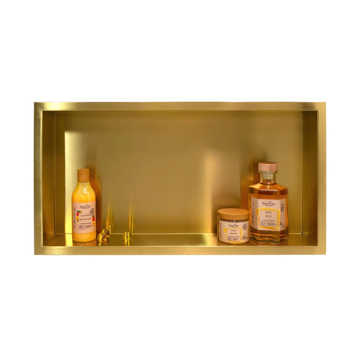 KOLMAN Wandnische 30 x 60 x 7 cm Gold