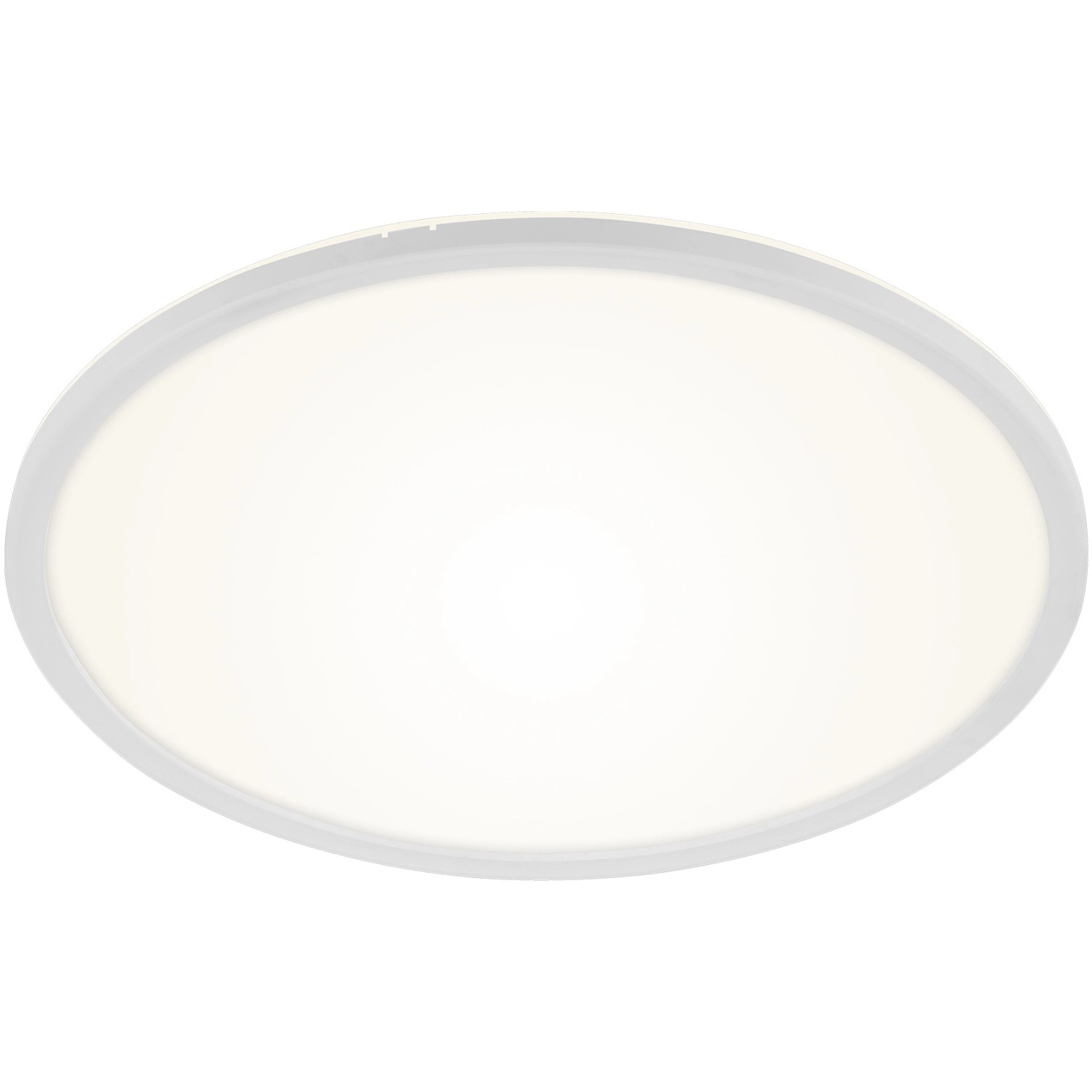 Brilo LED-Deckenleuchte Slim 18 W Rund Weiß