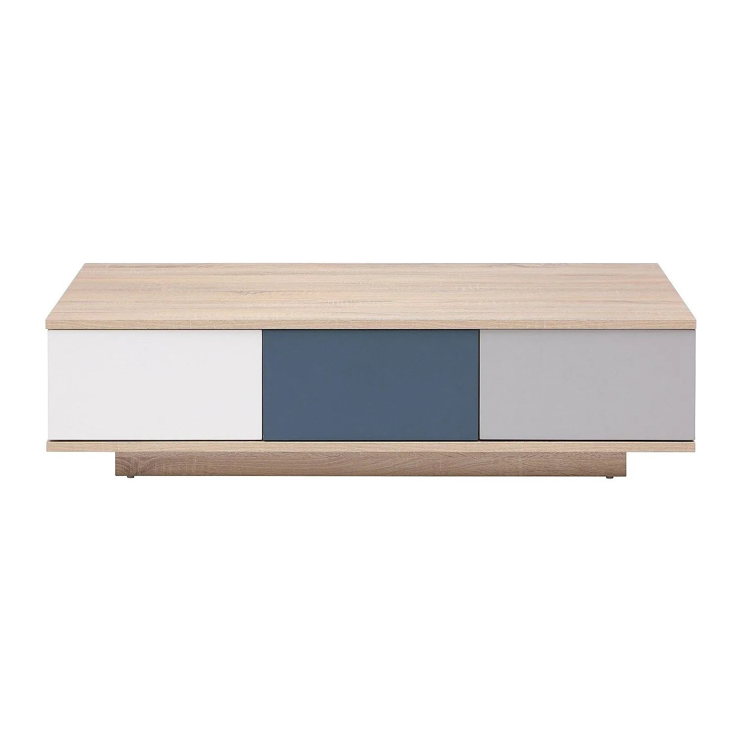 Vente-unique Couchtisch Filutia Naturfarben Hell  Mehrfarbig 120 cm