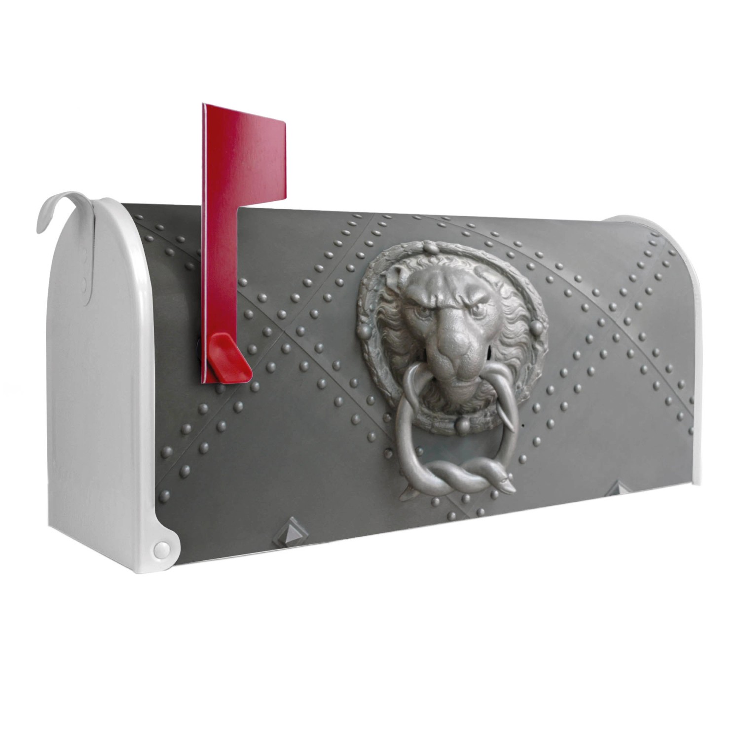 Banjado Amerikanischer Briefkasten Weiß 48x22x16cm US Mailbox Letterbox Pos günstig online kaufen