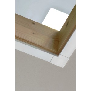 Minka Verkleidungsleiste (27mm) in Weiß für Innentreppen, Detailansicht