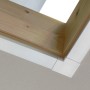 Minka Verkleidungsleiste (27mm) in Weiß für Innentreppen, Detailansicht